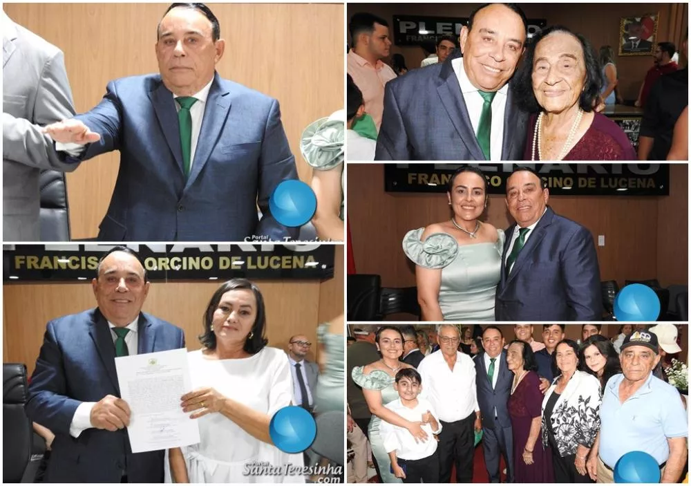 No início do 3º mandato, Arimateia afirma que o povo de Santa Terezinha pode esperar trabalho e responsabilidade. Ouça