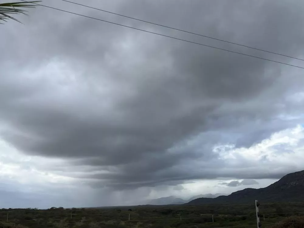 Inmet emite novo alerta de chuvas intensas para 19 municípios do Sertão da Paraíba
