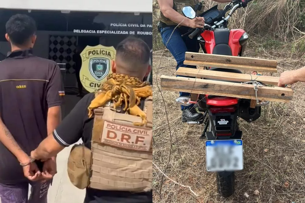 Delegacia de Roubos e Furtos de Patos recupera mais uma motocicleta roubada e prende suspeito; 6 veículos já foram recuperados em 2025