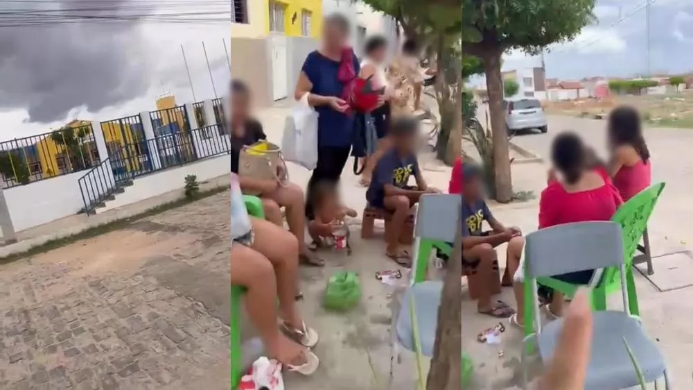  Com início das matrículas na próxima segunda (13), mães já formam fila na frente da Creche Daniele Medeiros, no Monte Castelo; Secretaria esclarece distribuição de vagas