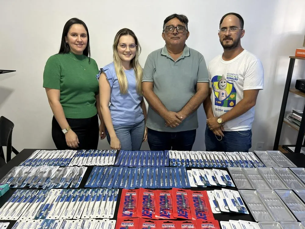 Prefeitura de Catingueira investe mais de R$ 11 mil em novos materiais para atendimento odontológico