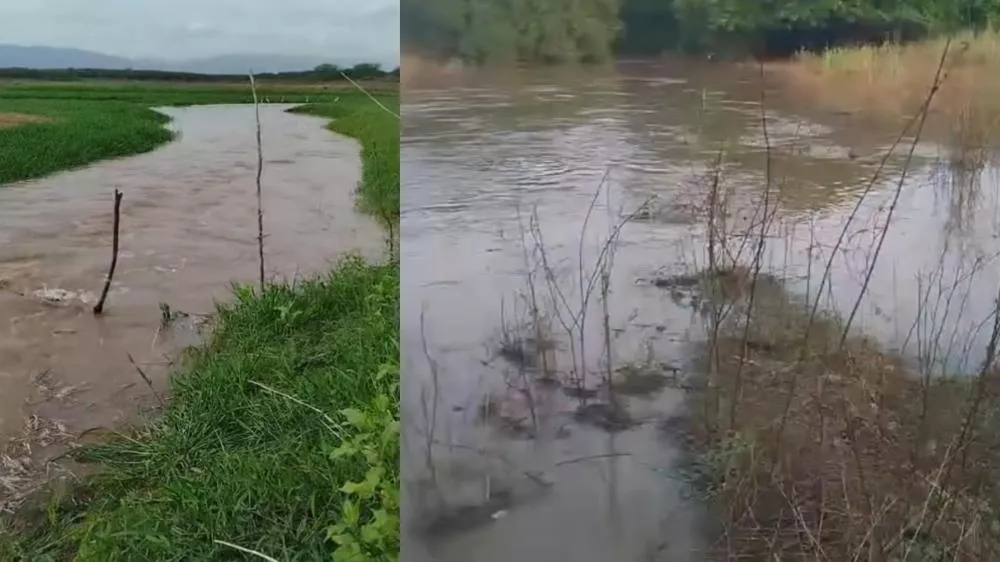 Barragem da Farinha e Açude do Jatobá recebem primeiras águas de 2025 após cheias no Rio Farinha e Riacho dos Mares