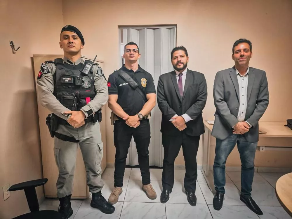 Polícias Militar e Civil reúnem-se com Ministério Público para definir metas e estratégias de segurança para 2025, em Teixeira