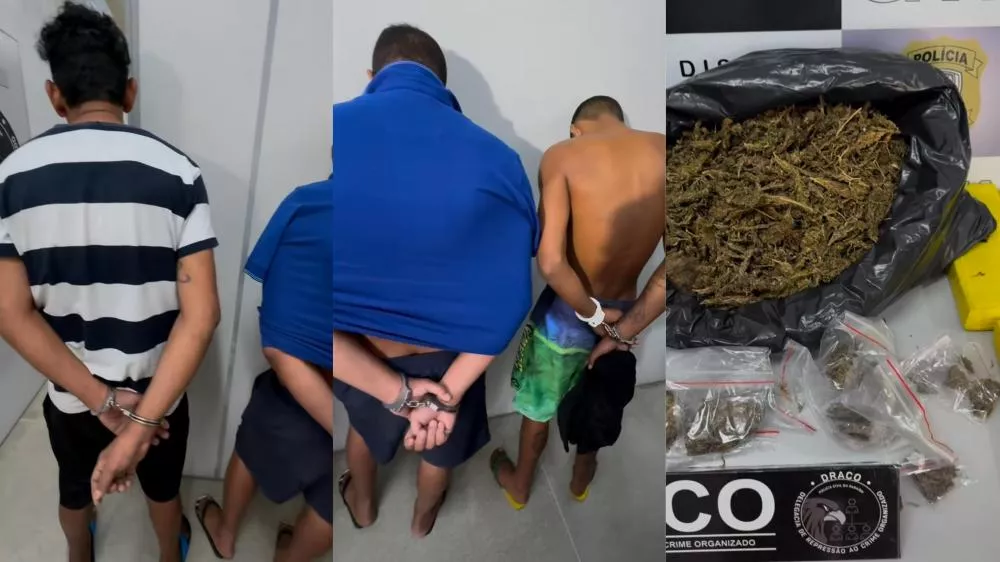 Polícia Civil prende ator envolvido em assaltos a residências e apreende grande quantidade de drogas em Campina Grande