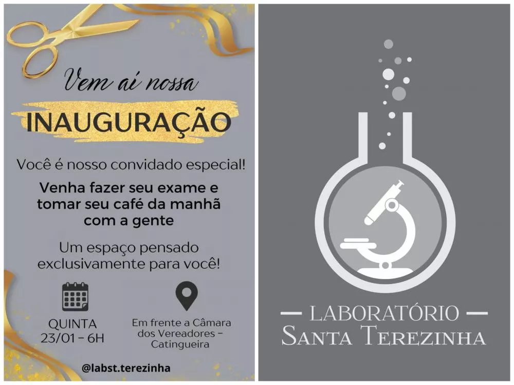  Laboratório Santa Terezinha será inaugurado nesta quinta-feira em Catingueira-PB