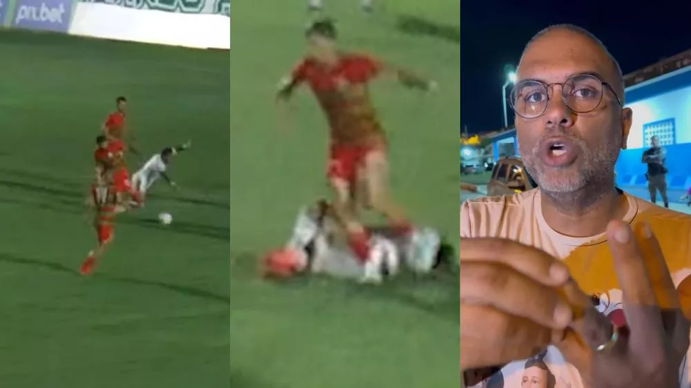 Nacional de Patos fica na bronca com a arbitragem após empate contra a Picuiense; presidente protesta