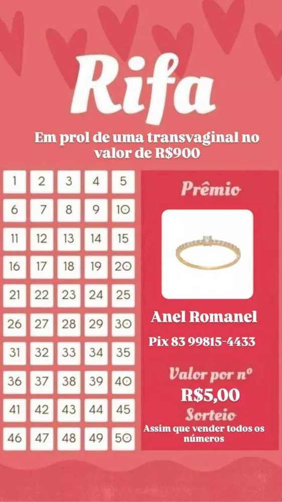 Jovem de Patos cria campanha solidária para realizar exame transvaginal em João Pessoa