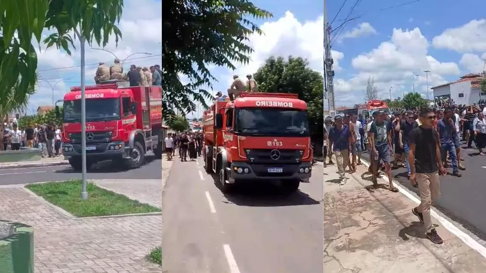São José de Espinharas se despede de Netto Gomes; confira imagens do cortejo fúnebre