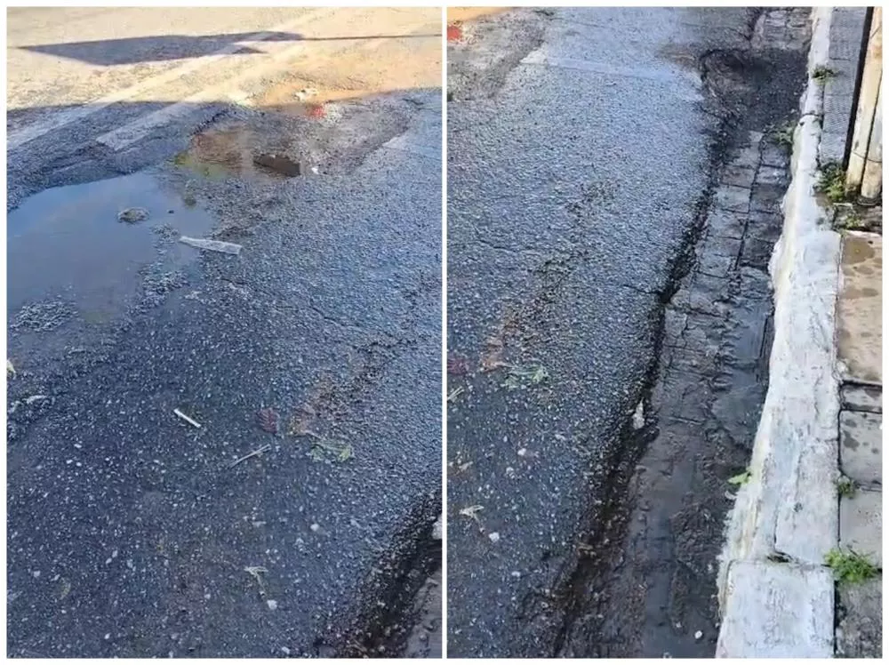 Denúncia: desperdício de água em frente ao Edifício Jeová Salomão preocupa moradores; CAGEPA promete solução