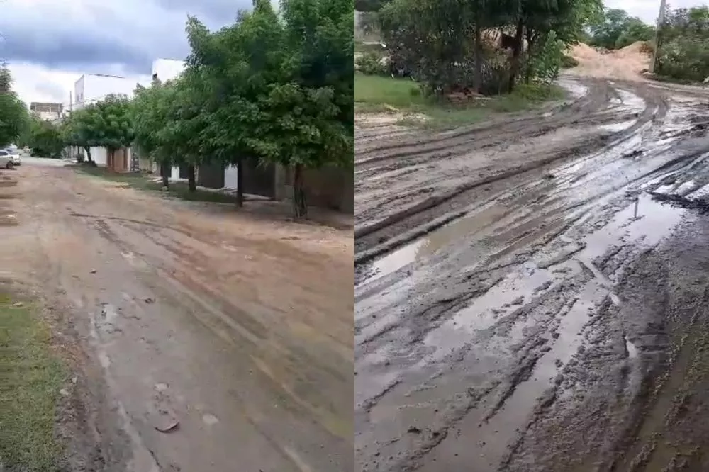 Moradora cobra melhorias na infraestrutura da Rua Manoel Pedro, no bairro Monte Castelo, em Patos