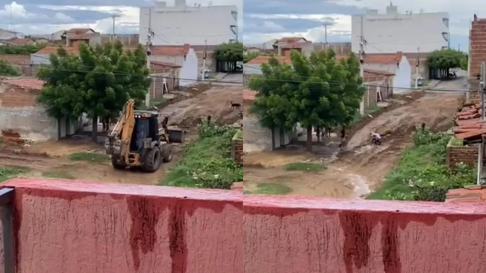 Moradores da Rua Zózimo Gurgel, no bairro Bivar Olinto, cobram ampliação de pavimentação em Patos