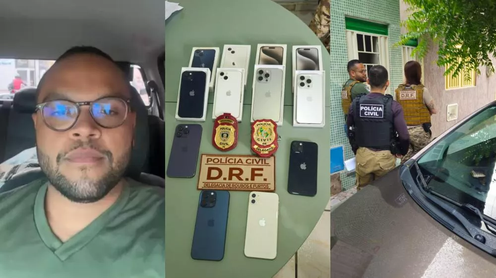 Delegado comenta operação da DRF que recuperou celulares furtados de empresário patoense em esquema no Ceará