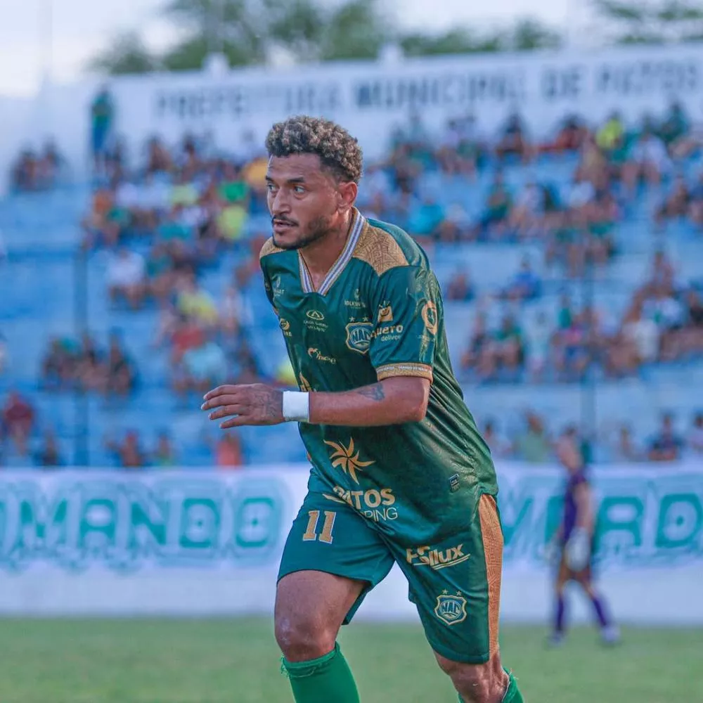 Atacante Rogério é anunciado pelo Atlético Piauiense e não joga mais pelo Nacional de Patos