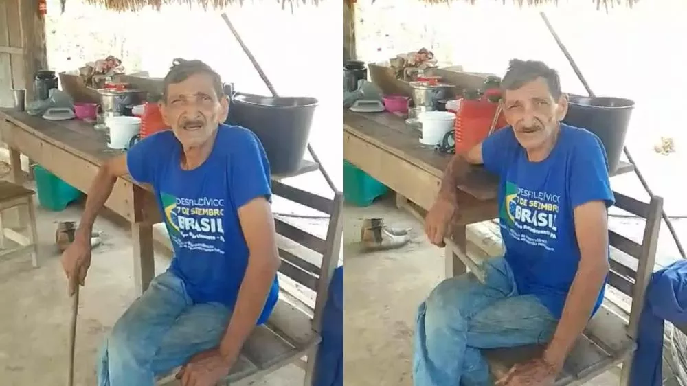 Idoso residente no interior do Pará busca reencontrar familiares na cidade de Patos após cerca de 40 anos
