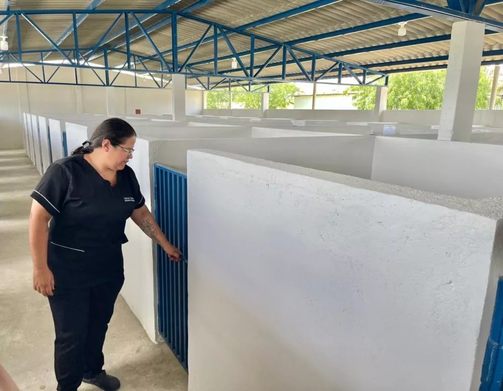 Secretária destaca novas instalações do Centro de Castração de Animais de Patos