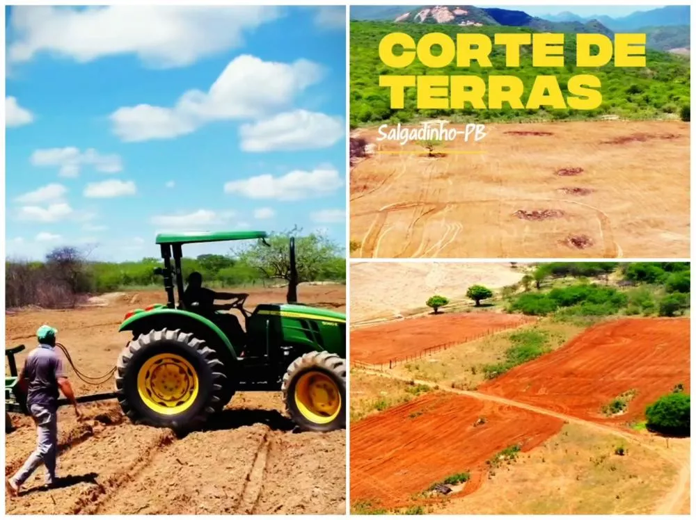 Prefeitura de Salgadinho reforça apoio ao homem do campo com o Programa Corte de Terra
