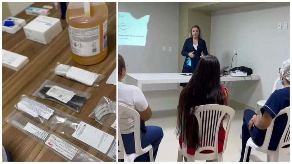 Hospital São Francisco realiza treinamento para aprimorar processos de limpeza e esterilização