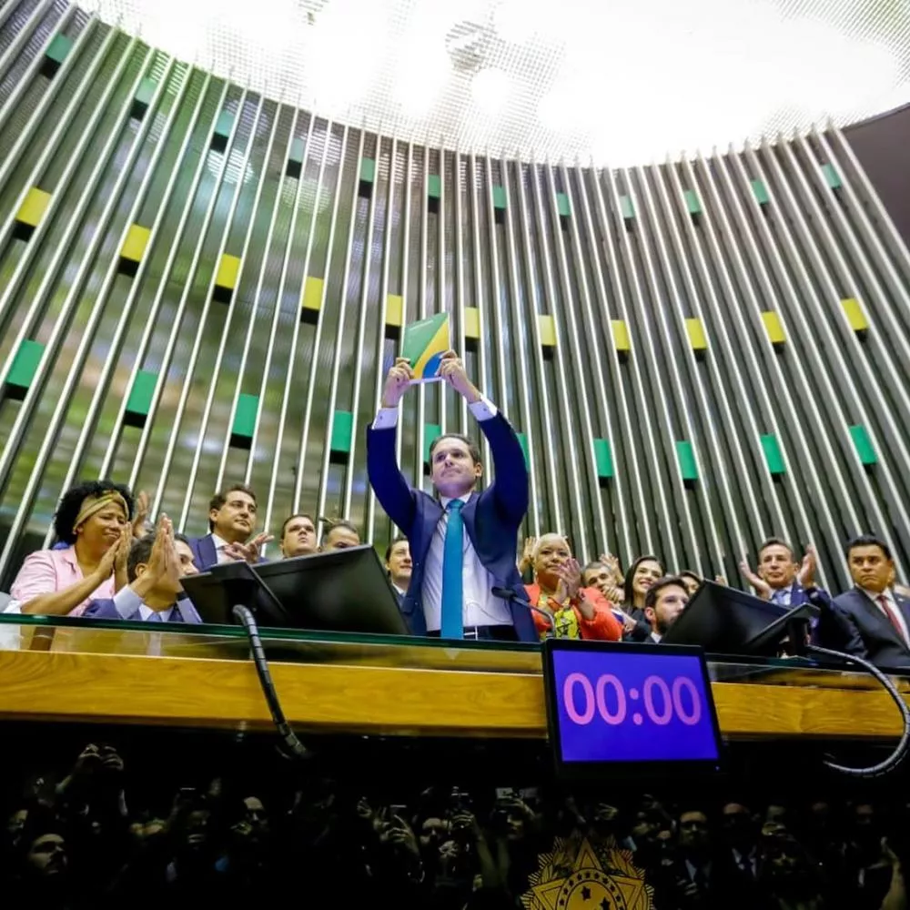 Hugo Motta preside sua primeira sessão na Câmara Federal nesta segunda-feira (03)