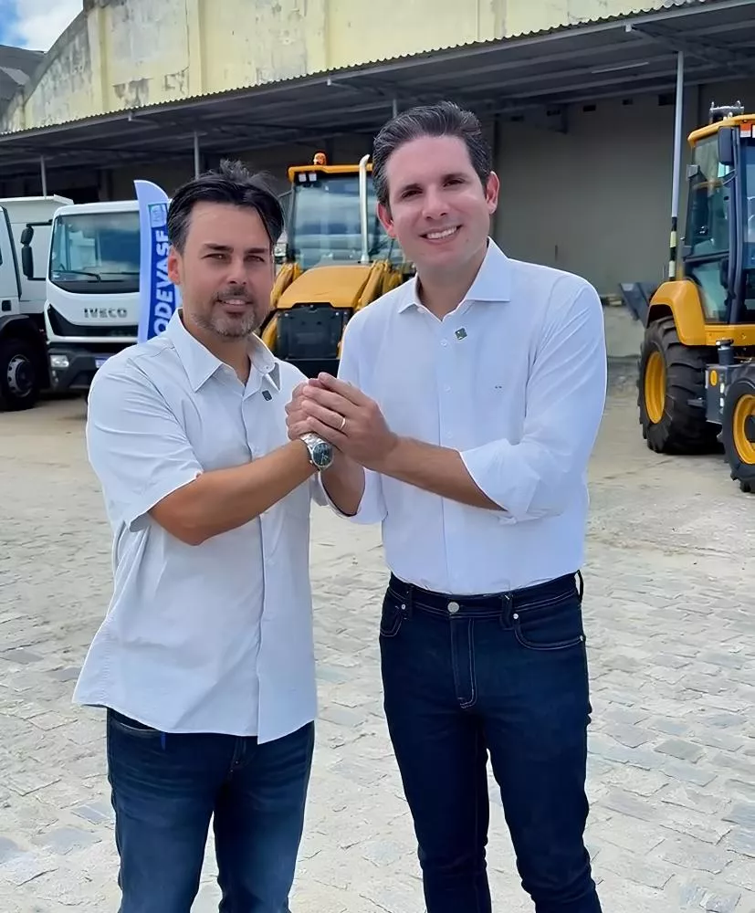 Hugo Motta cumpre primeira agenda oficial na Paraíba como presidente da Câmara nesta sexta-feira (07) e assina ordens de serviço para obras de infraestrutura