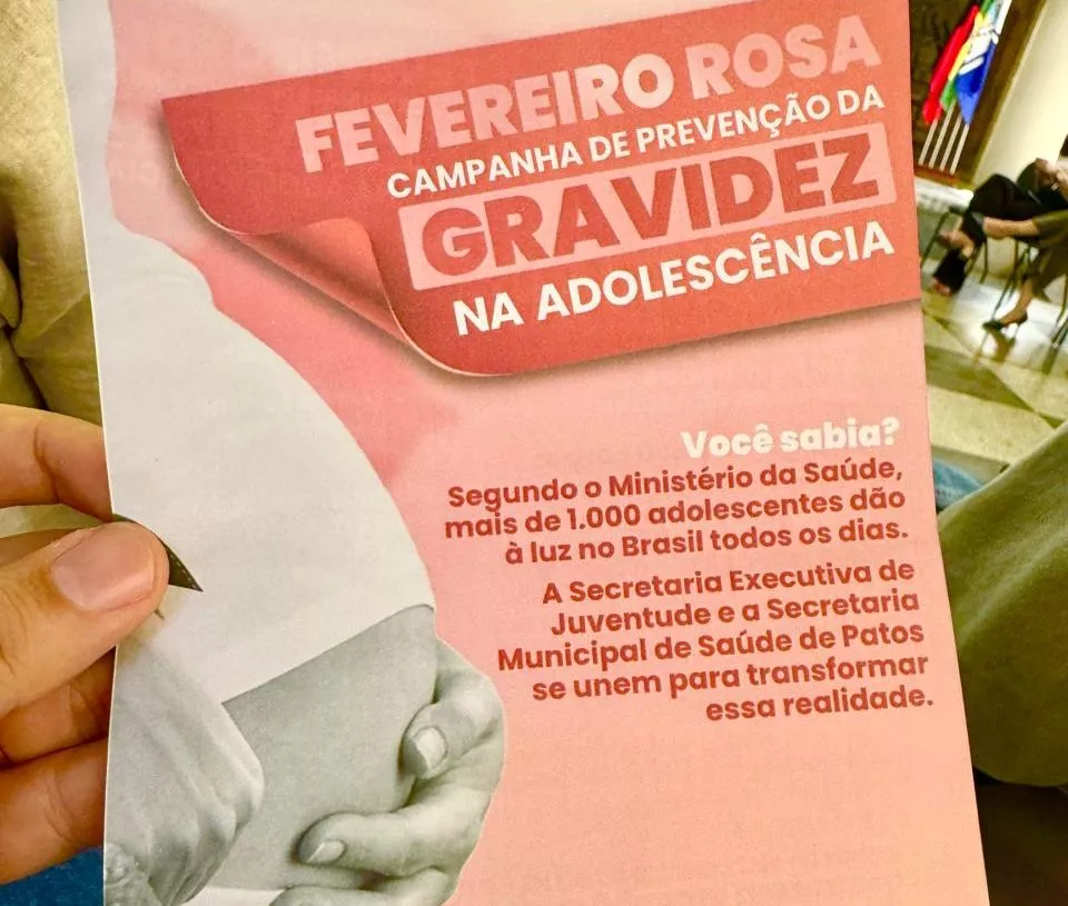 Fevereiro Rosa: Patos une esforços na prevenção da gravidez na adolescência