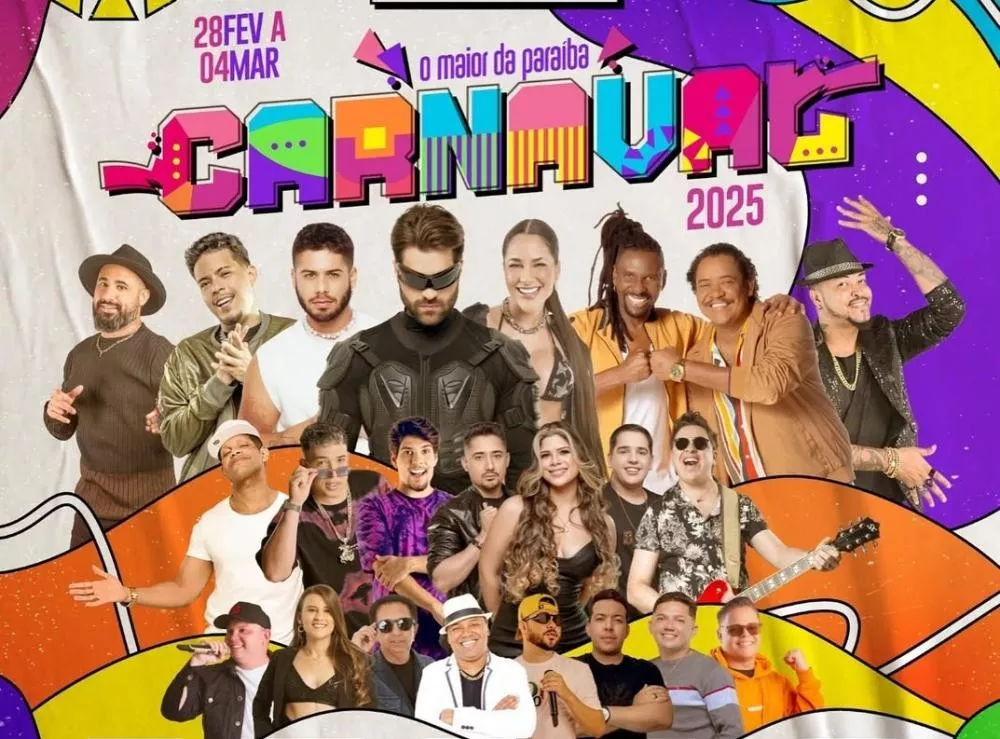 Prefeitura de Cajazeiras gastará mais de R$ 7 milhões com estrutura e atrações do Carnaval 2025