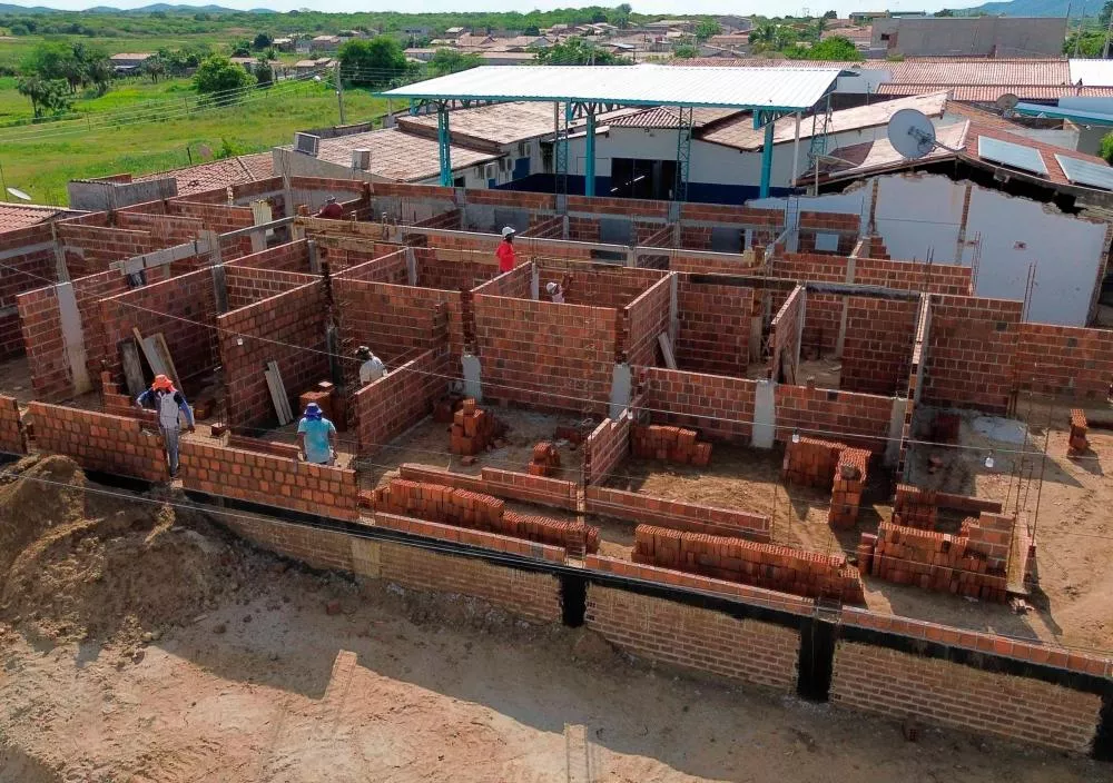 Obras da nova unidade de Saúde em Santa Gertrudes avançam com entrega prevista para este ano