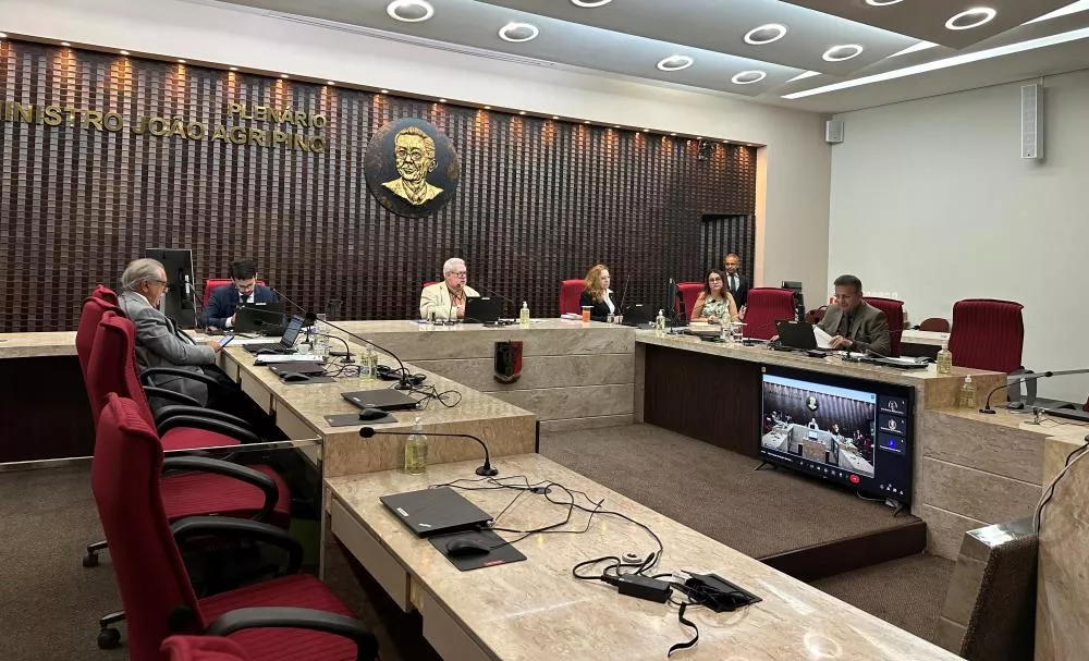 Sessão da 1ª Câmara do TCE tem reprovação das contas de 2023 da Câmara Municipal de cidade paraibana 