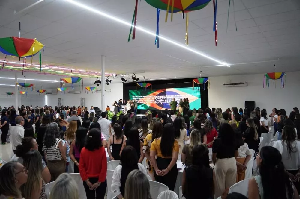 Formação da rede municipal de Educação de Patos reúne mil profissionais da área em dois dias e lança novas políticas públicas