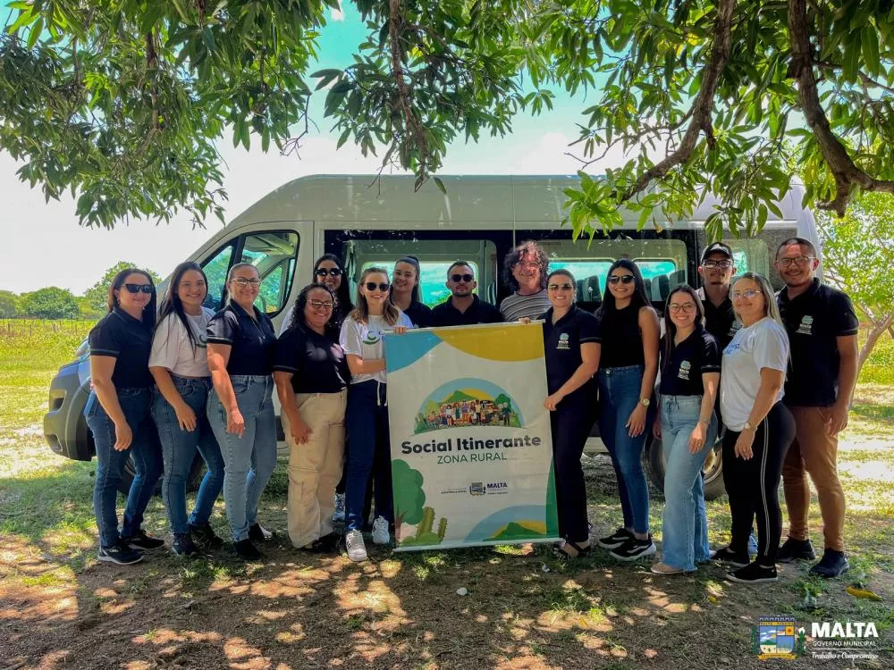 Programa Social itinerante leva serviços essenciais à Zona Rural do município de Malta-PB