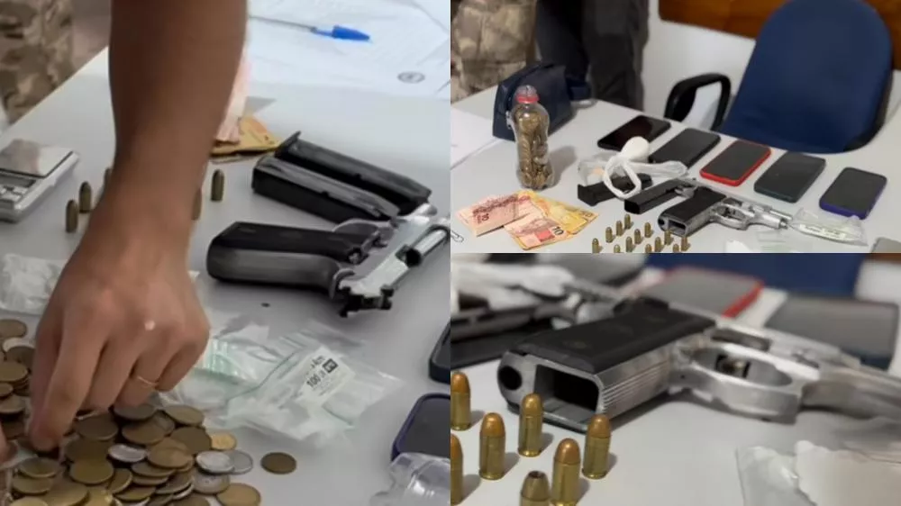 Operação Aegis prende criminosos e apreende armas e drogas em Patos