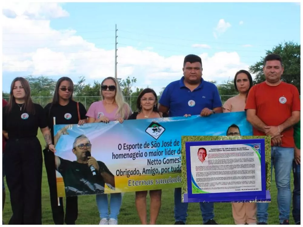 São José de Espinharas prestigia a Copa Auto Sertão em Condado-PB e homenageia o ex-prefeito Netto Gomes