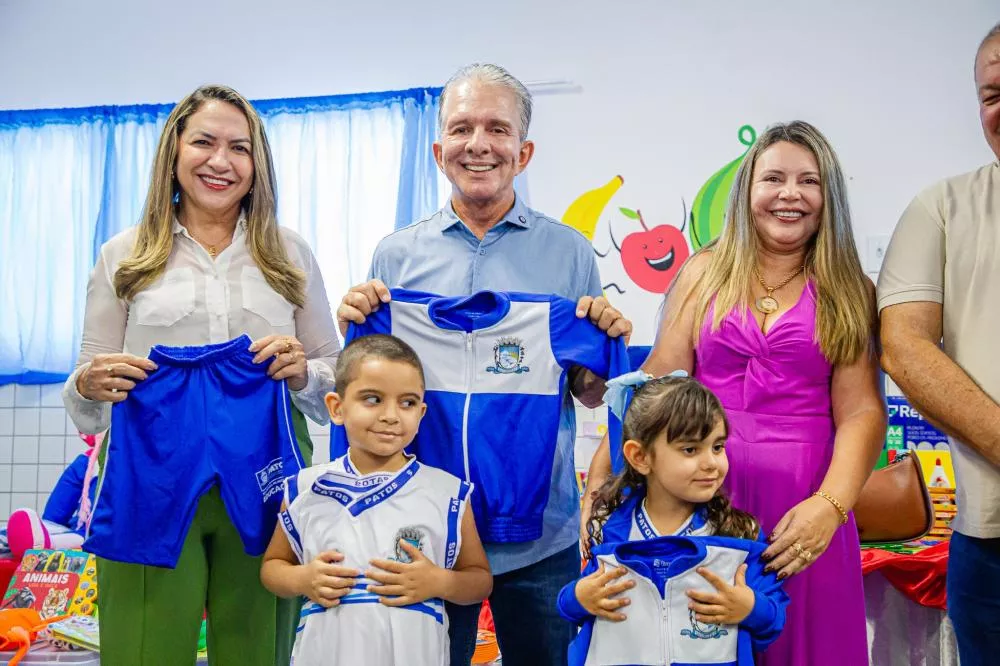Prefeitura de Patos entrega Creche Maria Eunice Fernandes reformada e ampliada