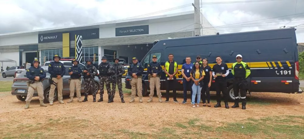 PRF inicia Operação Carnaval 2025 em Cajazeiras-PB com foco na segurança viária e combate ao crime