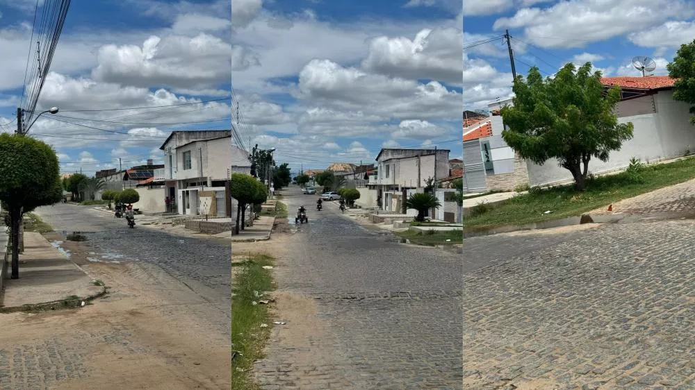 Internauta reclama de galeria a céu aberto causa que tem causado transtornos e ameaça a saúde de moradores no bairro da Maternidade, em Patos