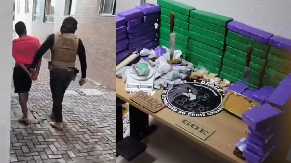 Polícia Civil apreende grande quantidade de drogas em João Pessoa