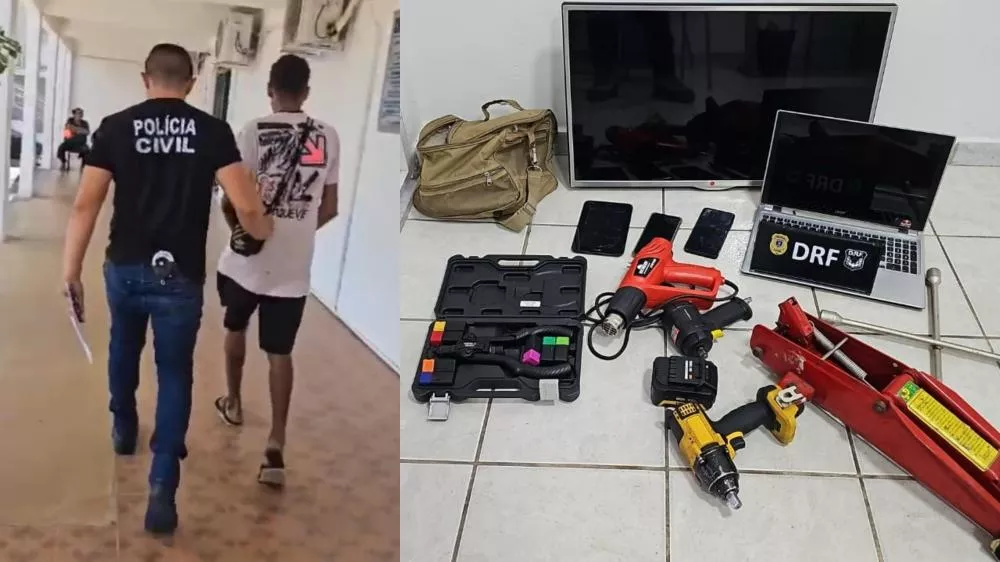 Homem é preso em flagrante por série de furtos em Patos-PB