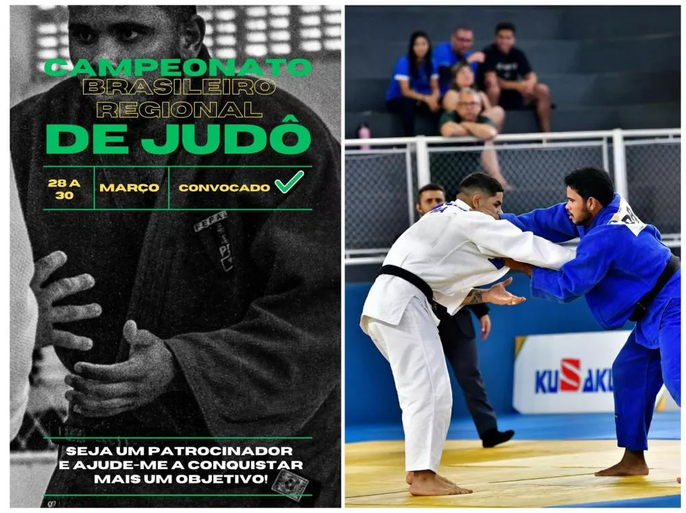 Judoca patoense Paulo Neto é convocado para o Campeonato Brasileiro Regional II e busca apoio para competição