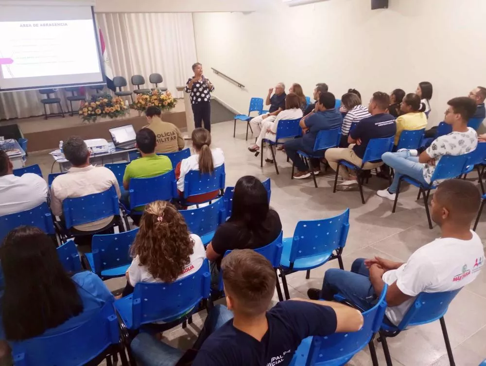 Patrulha Maria da Penha se reúne com o governo de Mãe d’Água