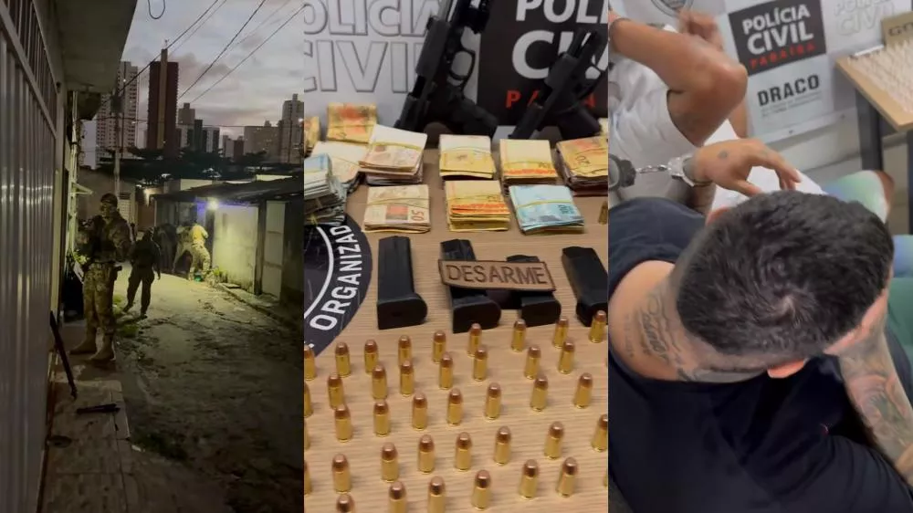 Polícia Civil prende gerente do tráfico que ostentava armas em João Pessoa