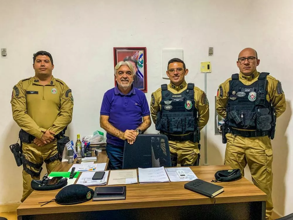 Polícia Militar participa de reunião para alinhamento e planejamento da programação junina em Patos