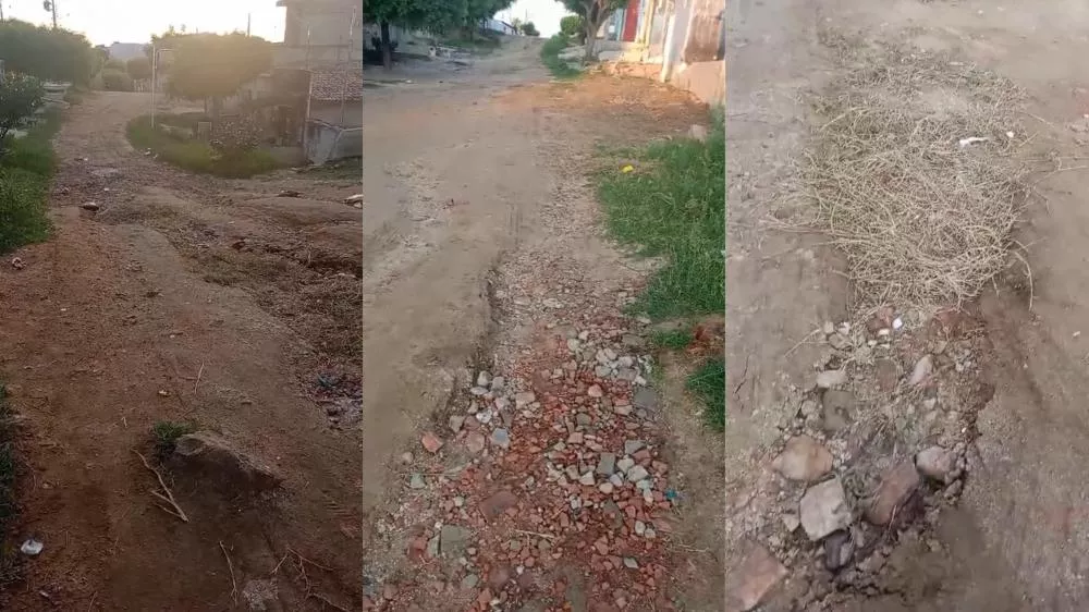 Moradores da Rua Vereador Severino Rodrigues, no Bivar, cobram pavimentação no local; secretário se pronuncia