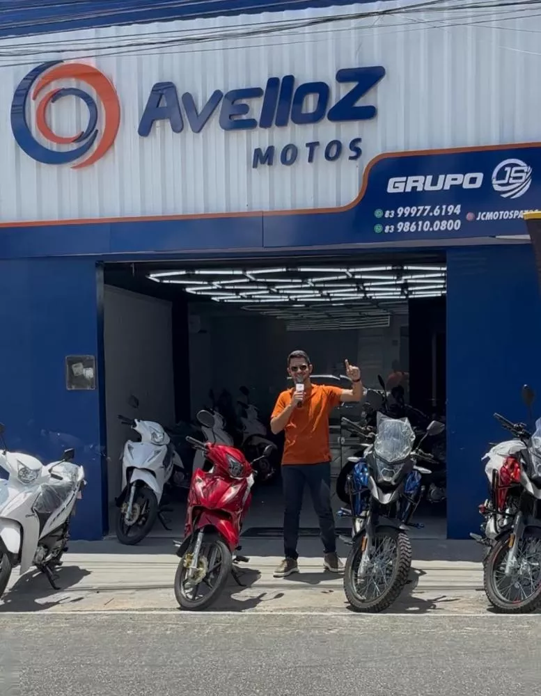 JC Motos agora é Avelloz Motos: Marca consolida crescimento e amplia presença no Sertão da Paraíba
