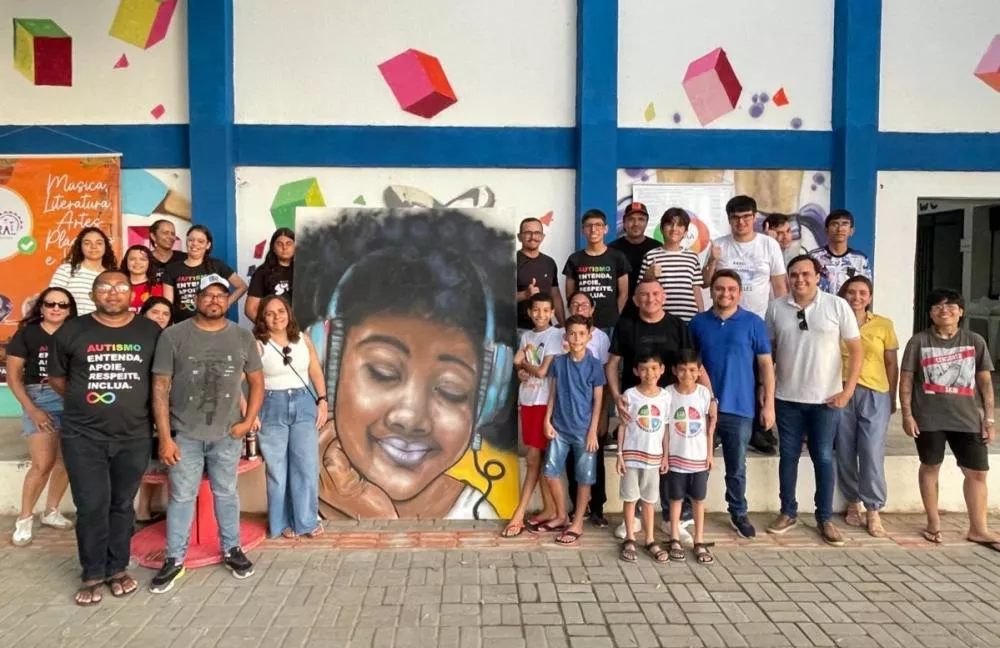 Oficina Arte Teen promove grafitagem e inclusão para crianças e jovens em Patos