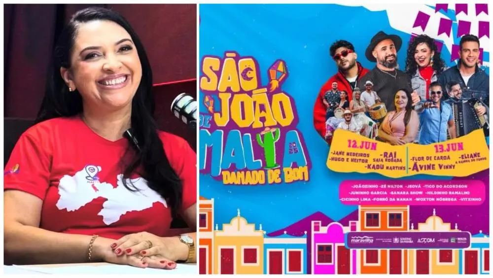 Prefeita de Malta-PB fala sobre a programação do São João 2025
