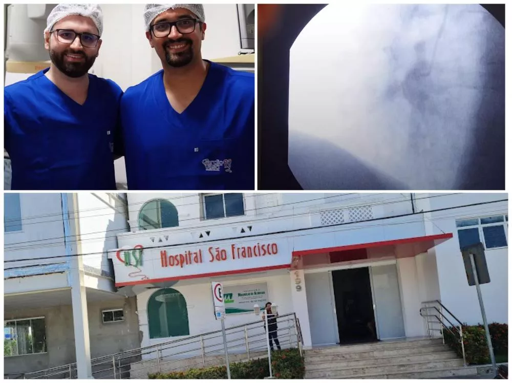 Hospital São Francisco marca avanços na saúde do Sertão com procedimentos cardiovasculares