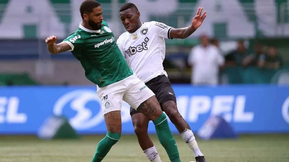 Palmeiras e Botafogo erram muito e não saem do zero em estreia no Brasileirão