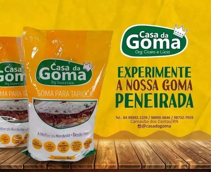 Casa da Goma: Tradição e Qualidade em Goma de Tapioca 100% Natural