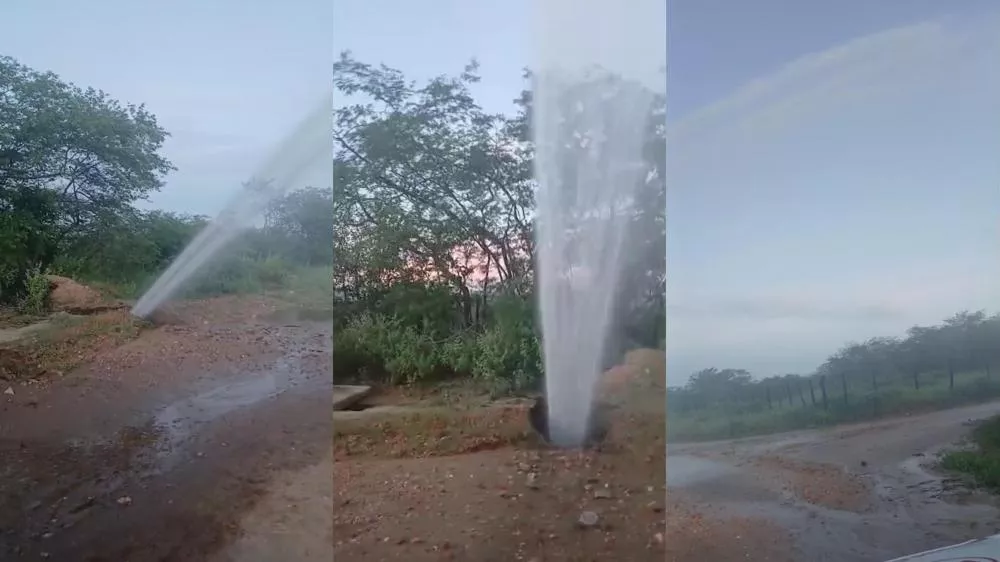 Cagepa comunica interrupção parcial no abastecimento de água em seis cidades da região de Patos devido ao rompimento na adutora