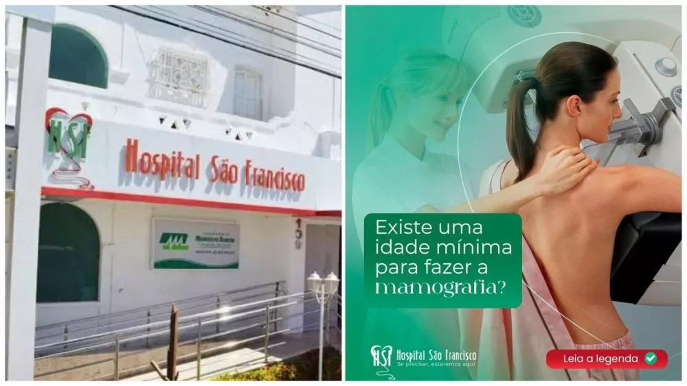 Hospital São Francisco de Patos orienta sobre idade mínima para mamografia
