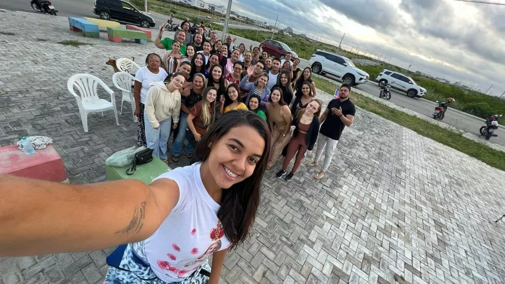 Católicos se reúnem na Alça Sudeste aos sábados para realizarem oração do Rosário com Frei Gilson às 4h da manhã